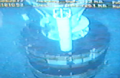 Bastidor de fondo SRC implantado (imagen desde el ROV)